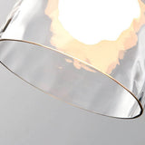 NordicAura | Loftslampe Skandinavisk - Riflet Glas LED