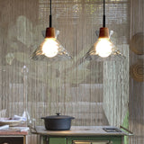 NordicAura | Loftslampe Skandinavisk - Riflet Glas LED