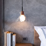 NordicAura | Loftslampe Skandinavisk - Riflet Glas LED