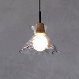 NordicAura | Loftslampe Skandinavisk - Riflet Glas LED