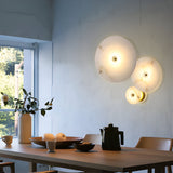 NordicAura | Væglampe Minimalistisk - LED Marmor Rund