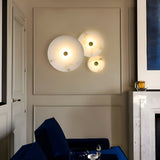 NordicAura | Væglampe Minimalistisk - LED Marmor Rund