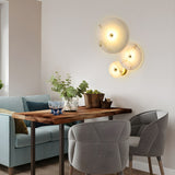 NordicAura | Væglampe Minimalistisk - LED Marmor Rund