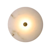 NordicAura | Væglampe Minimalistisk - LED Marmor Rund
