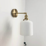 NordicAura | Væglampe Skandinavisk - Messing Riflet Glas LED