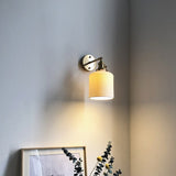 NordicAura | Væglampe Skandinavisk - Messing Riflet Glas LED
