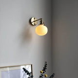 NordicAura | Væglampe Skandinavisk - Messing Riflet Glas LED