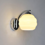 NordicAura | Væglampe Vintage - LED Riflet Glas Messing