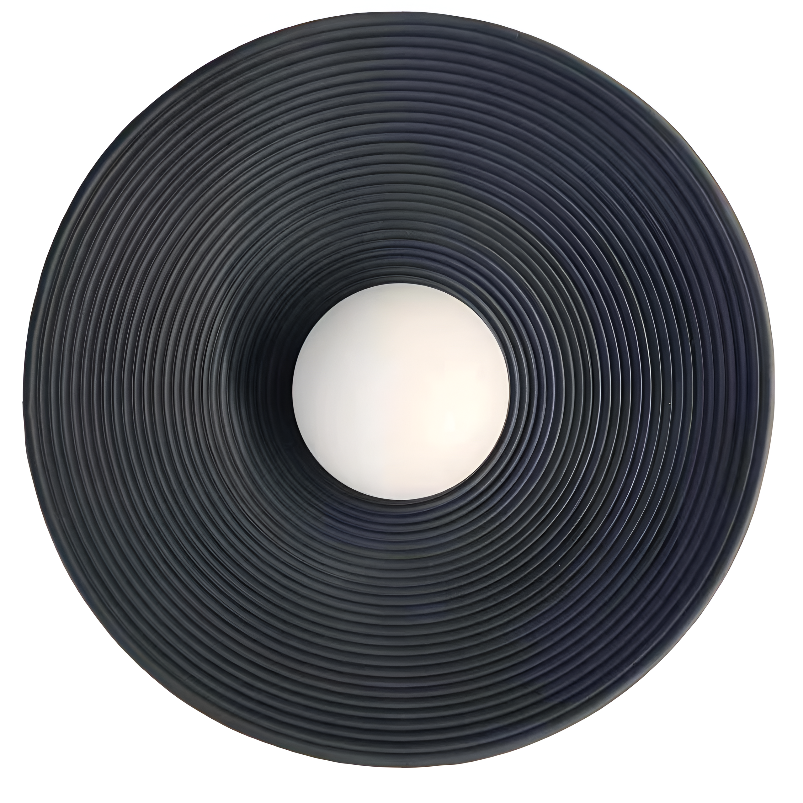 NordicAura | Væglampe Vintage - Rund Keramisk-stil LED