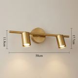 NordicBeam | Væglampe Moderne - Dobbelt LED Cylinder