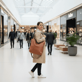 NordicCarry | Skuldertaske Vintage - Stor Kapacitet Design