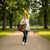 NordicCarry | Skuldertaske Vintage - Stor Kapacitet Design