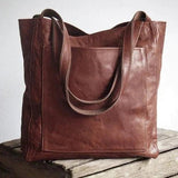 NordicCarry | Skuldertaske Vintage - Stor Kapacitet Design