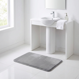 NordicComfort | Brusemåtte Minimalistisk - Memory Foam Vaskbar