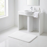NordicComfort | Brusemåtte Minimalistisk - Memory Foam Vaskbar