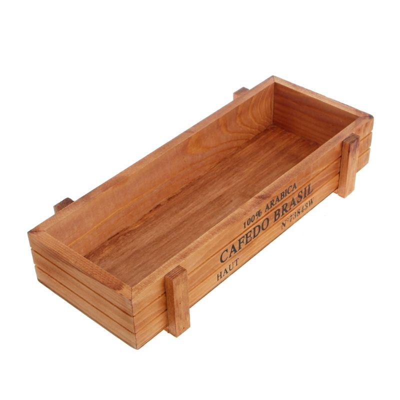 NordicCrate | Plantekasse Vintage - Blåmalet Træ Design