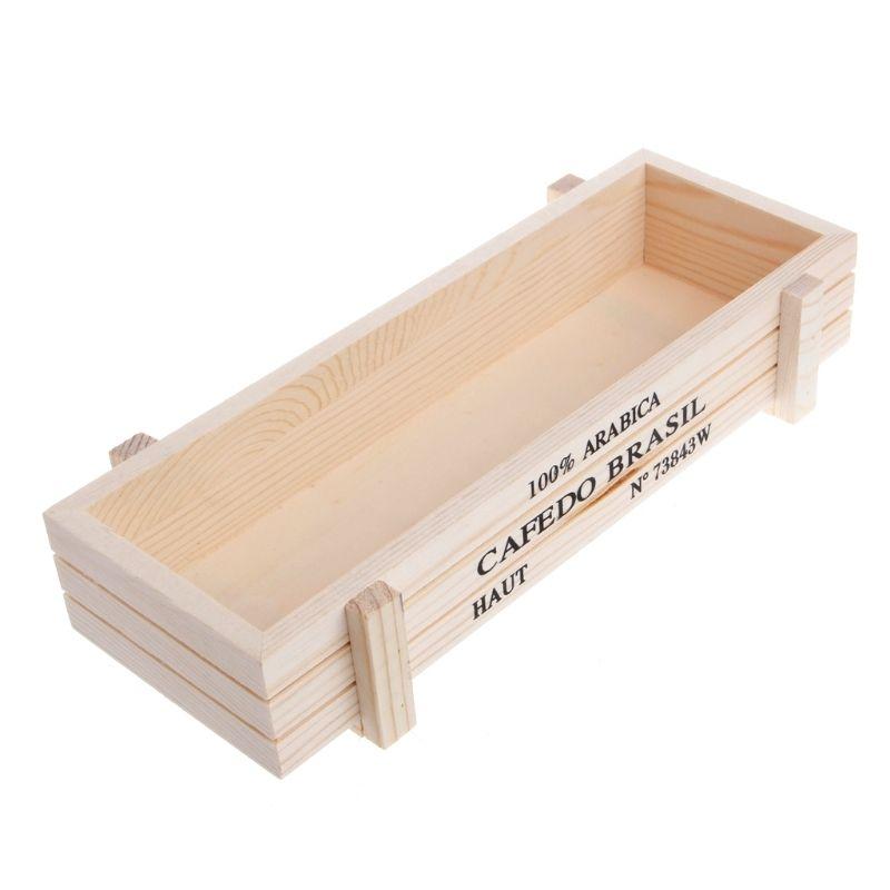 NordicCrate | Plantekasse Vintage - Blåmalet Træ Design