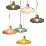 NordicCrest | Loftslampe Skandinavisk - Træ LED Dæmpbar