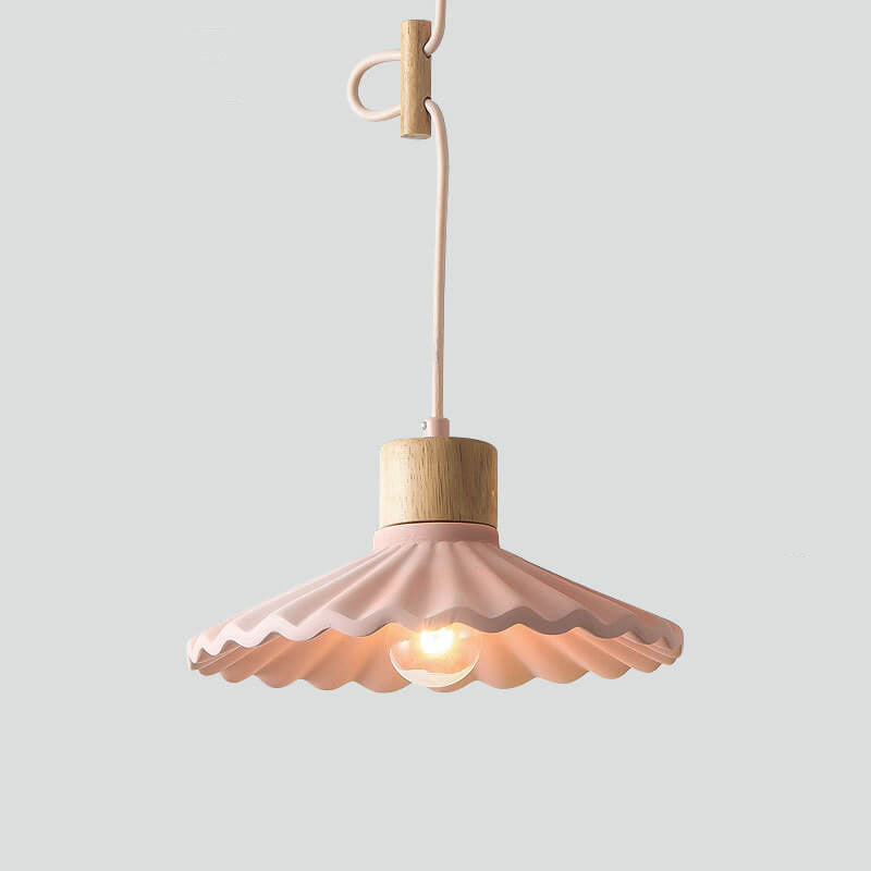 NordicCrest | Loftslampe Skandinavisk - Træ LED Dæmpbar