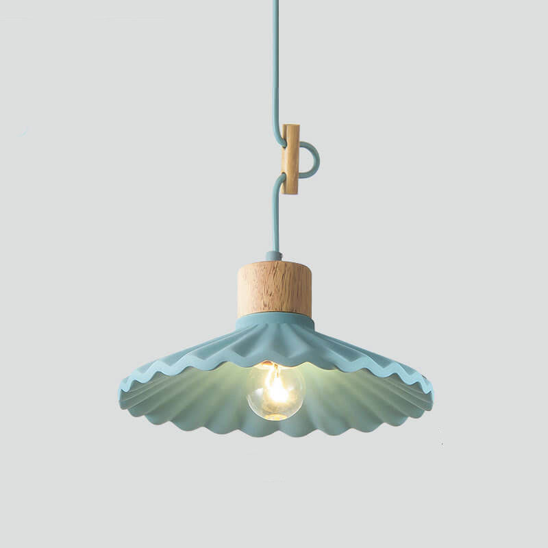 NordicCrest | Loftslampe Skandinavisk - Træ LED Dæmpbar