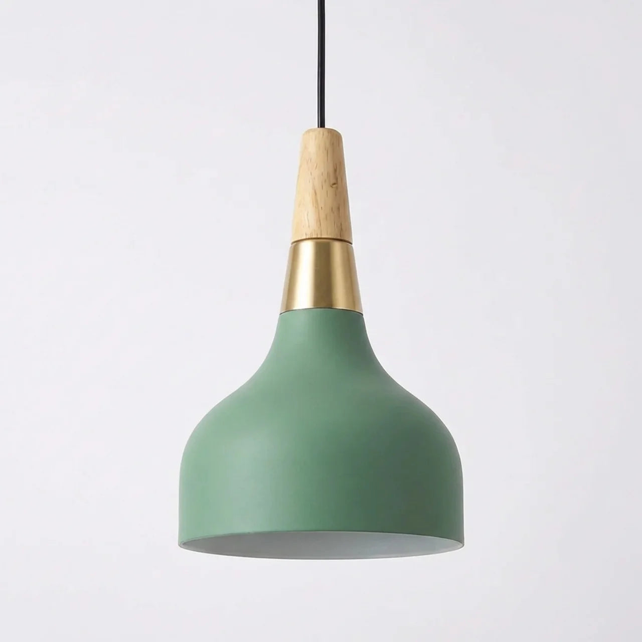 NordicDrop | Loftslampe Skandinavisk - Kegle LED Træ