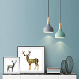NordicDrop | Loftslampe Skandinavisk - Kegle LED Træ
