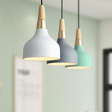NordicDrop | Loftslampe Skandinavisk - Kegle LED Træ