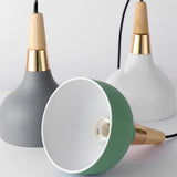 NordicDrop | Loftslampe Skandinavisk - Kegle LED Træ
