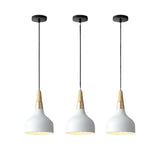 NordicDrop | Loftslampe Skandinavisk - Kegle LED Træ