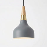 NordicDrop | Loftslampe Skandinavisk - Kegle LED Træ