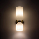 NordicFlare | Væglampe Vintage - Dobbelt Glas LED