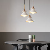 NordicForm | Loftslampe Skandinavisk - Træ Kegle LED