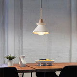 NordicForm | Loftslampe Skandinavisk - Træ Kegle LED
