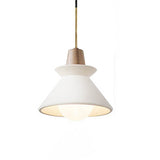 NordicForm | Loftslampe Skandinavisk - Træ Kegle LED