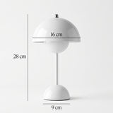NordicGlow | Bordlampe Skandinavisk - Trådløs LED Dæmpbar