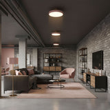 NordicGlow | Loftslampe Minimalistisk - LED Dæmpbar Rund
