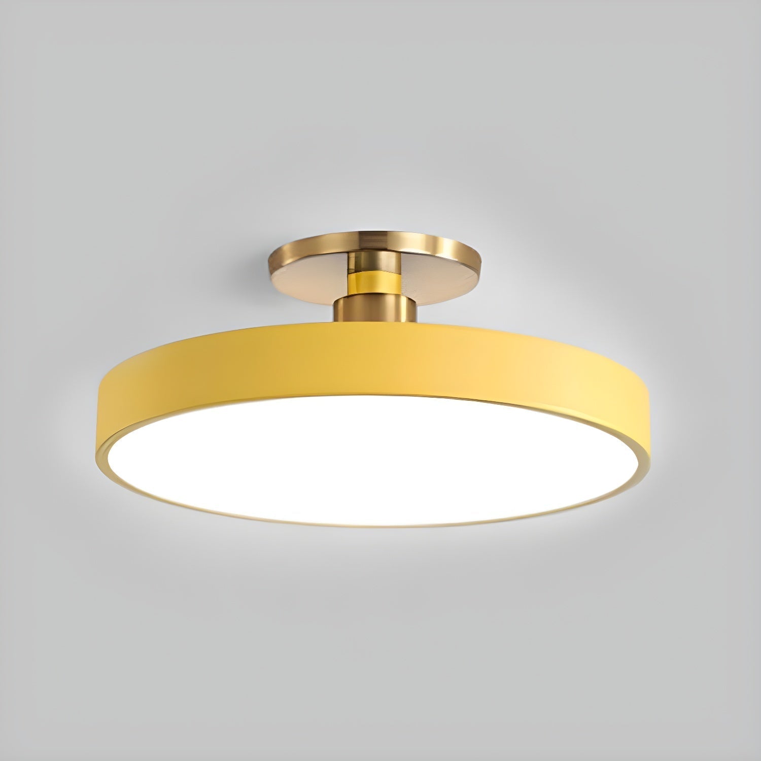 NordicGlow | Loftslampe Minimalistisk - LED Dæmpbar Rund