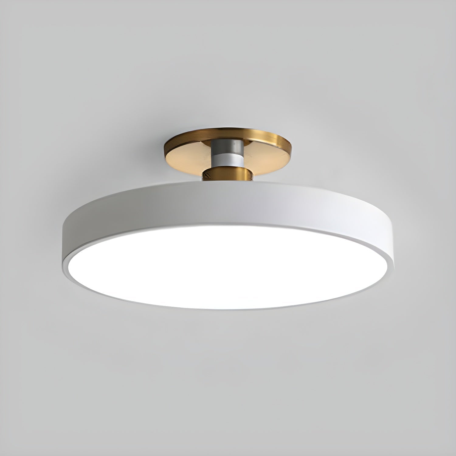 NordicGlow | Loftslampe Minimalistisk - LED Dæmpbar Rund