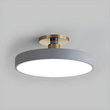 NordicGlow | Loftslampe Minimalistisk - LED Dæmpbar Rund