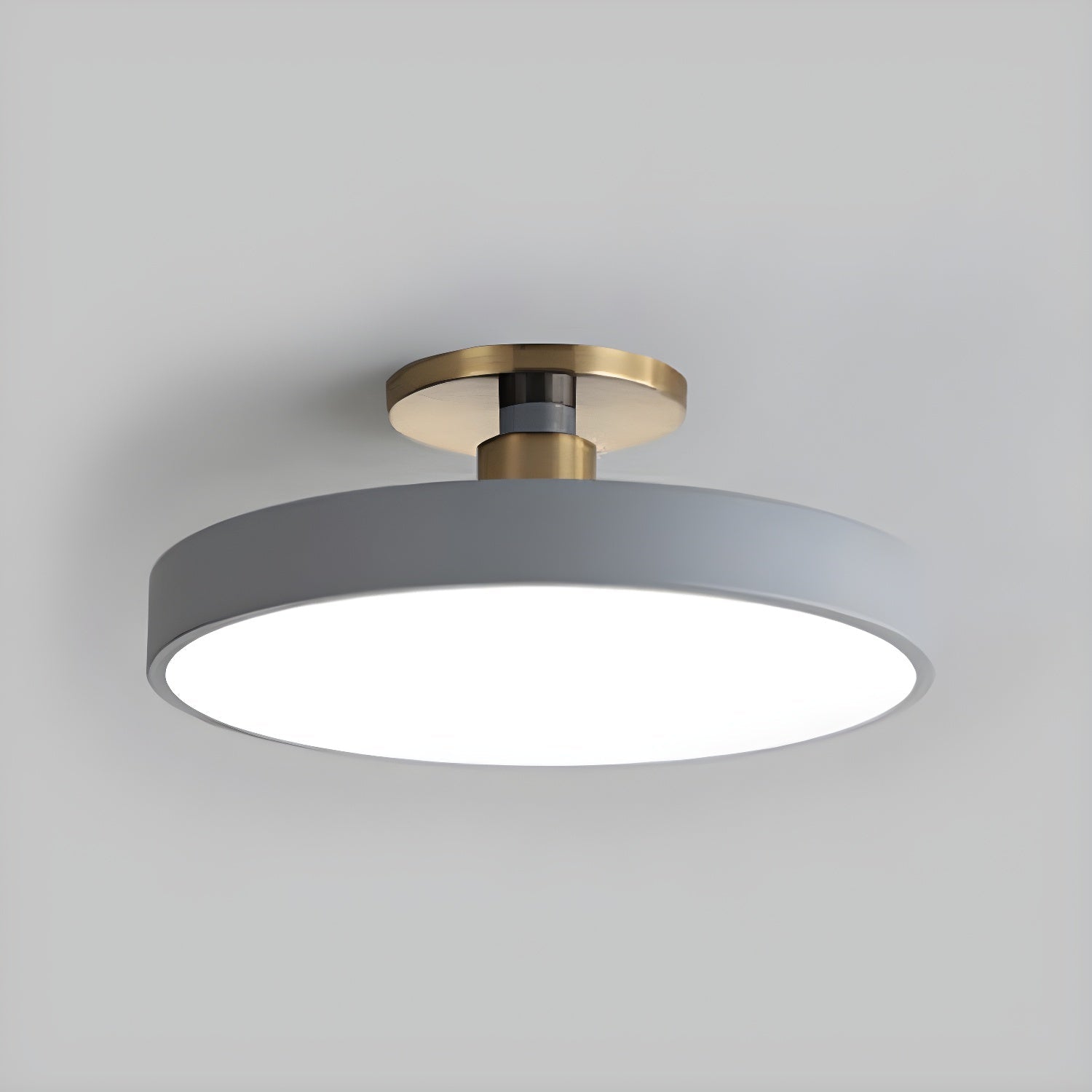 NordicGlow | Loftslampe Minimalistisk - LED Dæmpbar Rund