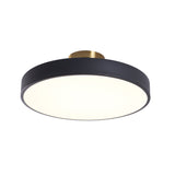NordicGlow | Loftslampe Minimalistisk - LED Dæmpbar Rund