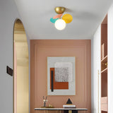 NordicGlow | Loftslampe Moderne - LED Macaron Glas