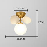 NordicGlow | Loftslampe Moderne - LED Macaron Glas