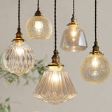 NordicGlow | Loftslampe Vintage - LED Kobber Glas