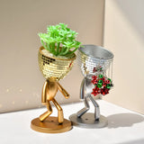NordicGroove | Plantekrukke Moderne - Reflekterende Disco Design