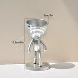 NordicGroove | Plantekrukke Moderne - Reflekterende Disco Design
