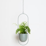 NordicHalo | Hængeplantekrukke Minimalistisk - Rundt Metal Design