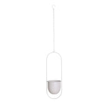 NordicHalo | Hængeplantekrukke Minimalistisk - Rundt Metal Design