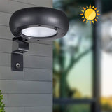 NordicHalo | Solcellelampe Moderne - Rund LED Væglampe