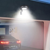 NordicHalo | Solcellelampe Moderne - Rund LED Væglampe